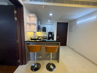 Kitchen Image of 984 Sq.ft 1 BHK Apartment / Flat for rent in Brigade Residences, Perungudi Chennai for Rs. 60000
