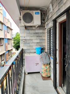 Balcony Image of 1000 Sq.ft 3 BHK Apartment / Flat for sale in Barrackpore Kolkata for Rs. 4500000