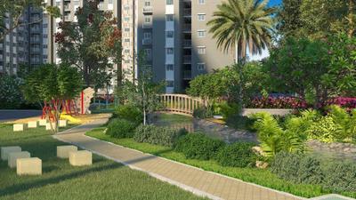 Image of 939 Sq.ft 2 BHK Apartment / Flat for sale in Sattva Aeropolis, Boovanahalli, Bengaluru for Rs. 12000000