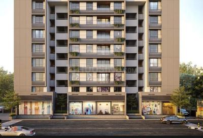 Image of 1908 Sq.ft 3 BHK Apartment / Flat for sale in Meera Bellevue, Raysan, Gandhinagar for Rs. 8056000