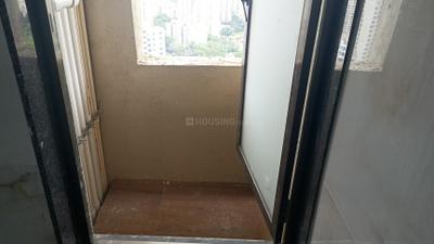 Balcony Image of 750 Sq.ft 2 BHK Apartment / Flat for rent in Kasarvadavali Thane for Rs. 27000