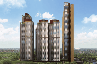 Image of 960 Sq.ft 3 BHK Apartment / Flat for sale in Eternia At Kalpataru Parkcity, Kolshet, Thane for Rs. 20300000
