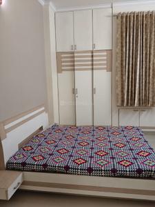 Bedroom Image of 1400 Sq.ft 2 BHK Builder Floor for rent in Malviya Nagar Jaipur for Rs. 30000