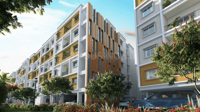 Image of 1935 Sq.ft 4 BHK Apartment / Flat for sale in Radiance Flourish, Tiruvottiyur, Chennai for Rs. 14100000
