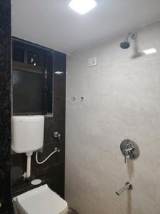 Common Bathroom Image of 800 Sq.ft 2 BHK Apartment / Flat for rent in Raunak Unnathi Greens, Kasarvadavali Thane for Rs. 29000