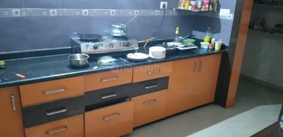 Kitchen Image of 1600 Sq.ft 3 BHK Apartment / Flat for rent in Karamsad Anand for Rs. 16000
