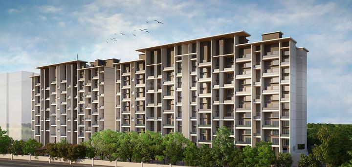 Image of 910 Sq.ft 2 BHK Apartment / Flat for sale in Gagan Micasaa, Wagholi, Pune for Rs. 5190000