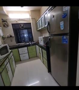 Kitchen Image of 950 Sq.ft 2 BHK Apartment / Flat for rent in Thane West Thane for Rs. 45000