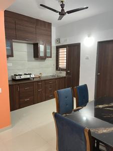 Kitchen Image of 500 Sq.ft 1 BHK Apartment / Flat for rent in Adani Pratham Phase 2, Vaishno Devi Circle Ahmedabad for Rs. 19000