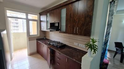 Kitchen Image of 500 Sq.ft 1 RK Independent House for rent in Amrapali Princely Estate, Sector 76 Noida for Rs. 20000