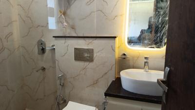 Bathroom Image of 700 Sq.ft 1 RK Independent House for rent in Sector 52 Gurgaon for Rs. 30000