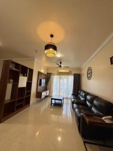 Hall Image of 1695 Sq.ft 3 BHK Apartment / Flat for rent in Skyline Mansion, Elamkulam Kochi for Rs. 47000