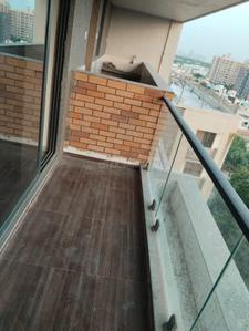 Balcony Image of 2200 Sq.ft 3 BHK Apartment / Flat for rent in Royal Revanta 3, Kudasan Gandhinagar for Rs. 22000