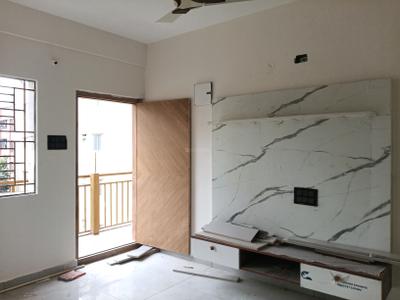 Living Room Image of 650 Sq.ft 1 BHK Apartment / Flat for rent in Panathur Bengaluru for Rs. 25000