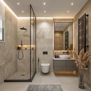 Bathroom Image of 746 Sq.ft 1 BHK Apartment / Flat for sale in Rajadhiraj Mansion 835, Dadar West Mumbai for Rs. 38000000