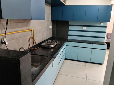 Kitchen Image of 1000 Sq.ft 3 BHK Apartment / Flat for sale in Praharsh Highland, Bopal Ahmedabad for Rs. 8500000