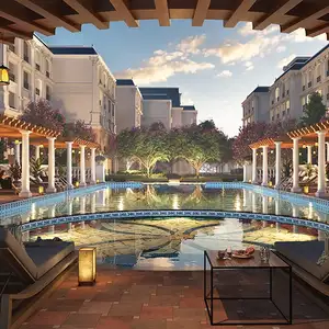 Balcony Image of 2050 Sq.ft 3 BHK Apartment / Flat for sale in Godrej Athena, Indira Nagar Bengaluru for Rs. 37499000