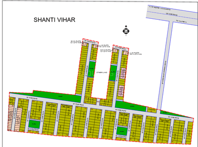 Image of 900 Sq.ft Residential Plot / Land for sale in Shanti Vihar, Magar Kheda, Indore for Rs. 3825900