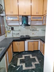 Kitchen Image of 1100 Sq.ft 3 BHK Apartment / Flat for rent in Himgiri Apartments, Kalkaji Extension New Delhi for Rs. 55000