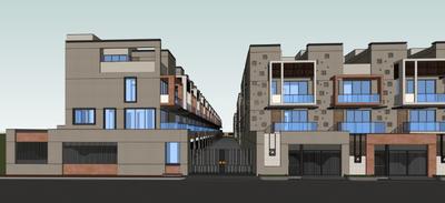 Image of 2600 Sq.ft 4 BHK Independent House for sale in New Althan, Surat for Rs. 13600000