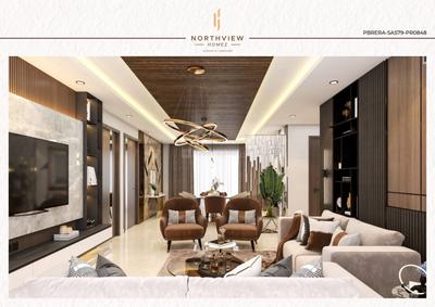 Hall Image of 1998 Sq.ft 3 BHK Apartment / Flat for sale in Northview Homez, Nagla Zirakpur for Rs. 15300000