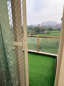 Balcony Image of 874 Sq.ft 2 BHK Apartment / Flat for rent in Aditya Urban Casa, Sector 78 Noida for Rs. 23900