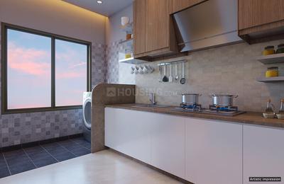 Kitchen Image of 1390 Sq.ft 3 BHK Apartment / Flat for sale in Global Inspira, Hinjawadi Phase 2 Pune for Rs. 12000000