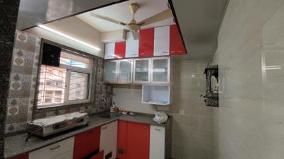 Kitchen Image of 900 Sq.ft 2 BHK Apartment / Flat for rent in Siddhi Highland Park, Thane West Thane for Rs. 40000