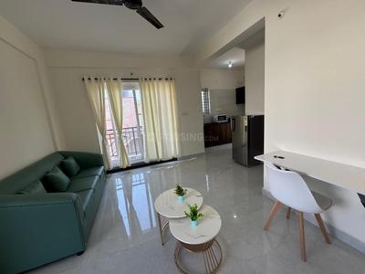 Hall Image of 650 Sq.ft 1 BHK Apartment / Flat for rent in Indira Nagar Bengaluru for Rs. 45000