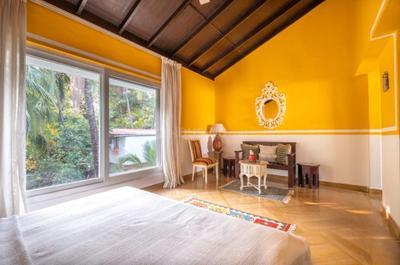 Bedroom Image of 1800 Sq.ft 3 BHK Villa for rent in Candolim Goa for Rs. 125000