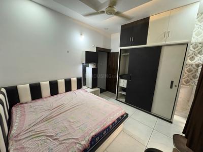 Bedroom Image of 800 Sq.ft 3 BHK Independent House for rent in Bhawrasla Indore for Rs. 18000