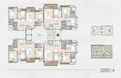 Image of 1625 Sq.ft 3 BHK Apartment / Flat for sale in Adajan, Surat for Rs. 5932875