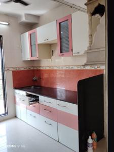 Kitchen Image of 900 Sq.ft 1 BHK Apartment / Flat for sale in Kalwa Thane for Rs. 7500000
