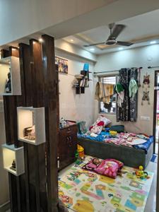 Bedroom Image of 900 Sq.ft 2.5 BHK Apartment / Flat for rent in Dharitri New Royal Enclave, New Town Kolkata for Rs. 22000