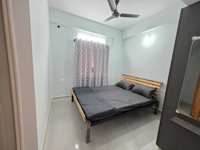 Bedroom Image of 650 Sq.ft 1 BHK Apartment / Flat for rent in Whitefield Bengaluru for Rs. 23000