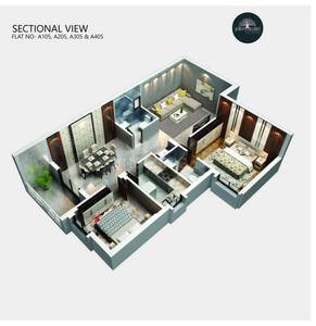 Living Room Image of 1698 Sq.ft 3 BHK Apartment / Flat for sale in Patia Bhubaneswar for Rs. 9339000