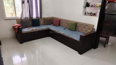 Living Room Image of 750 Sq.ft 1 BHK Apartment / Flat for rent in Pietra Enclave, Katraj Pune for Rs. 18000