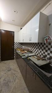 Kitchen Image of 380 Sq.ft 1 BHK Builder Floor for rent in Pitampura New Delhi for Rs. 16000