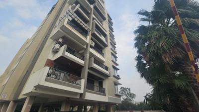 Building Image of 2300 Sq.ft 3 BHK Apartment / Flat for rent in Anandam Tiara Residence Tower A, Bicholi Hapsi Indore for Rs. 45000