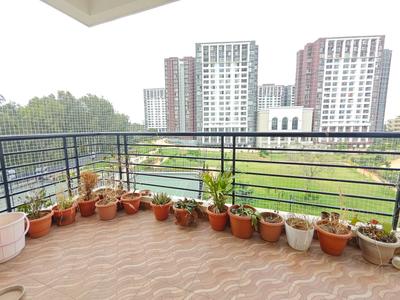 Balcony Image of 1400 Sq.ft 3 BHK Apartment / Flat for rent in Whitefield Bengaluru for Rs. 42000