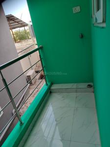 Balcony Image of 450 Sq.ft 1 RK Independent House for rent in Iyyappanthangal Chennai for Rs. 7000