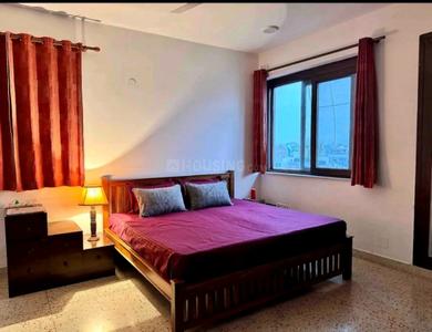 Bedroom Image of 1760 Sq.ft 3 BHK Builder Floor for rent in Freedom Fighters Enclave New Delhi for Rs. 47000