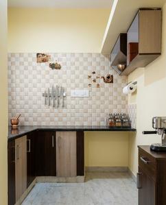 Kitchen Image of 550 Sq.ft 1 BHK Builder Floor for rent in Ramamurthy Nagar Bengaluru for Rs. 15000