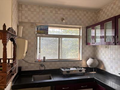 Kitchen Image of 594 Sq.ft 1 BHK Apartment / Flat for sale in Blue Carnation, Hadapsar Pune for Rs. 4000000
