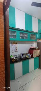 Kitchen Image of 831 Sq.ft 2 BHK Apartment / Flat for rent in Shree Saikrupa Sai RK County, Zadeshwar Bharuch for Rs. 14500