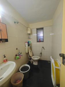 Bathroom Image of 1200 Sq.ft 2 BHK Apartment / Flat for rent in Sagar Darshan Towers, Nerul Navi Mumbai for Rs. 72000