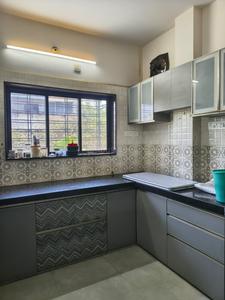 Kitchen Image of 1000 Sq.ft 2 BHK Apartment / Flat for rent in Trimurti Nagar Nagpur for Rs. 22000