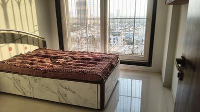 Bedroom Image of 1100 Sq.ft 2 BHK Apartment / Flat for rent in Proviso Sai Proviso Aashlesha, Kopar Khairane Navi Mumbai for Rs. 60000