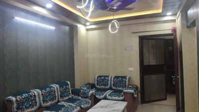 Living Room Image of 585 Sq.ft 1 BHK Apartment / Flat for rent in Aditya Urban Homes Phase 1A, Bamheta Village Ghaziabad for Rs. 15000