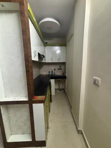 Kitchen Image of 630 Sq.ft 2 BHK Apartment / Flat for rent in Dream Home Luxury Floors, Dwarka Mor New Delhi for Rs. 16000